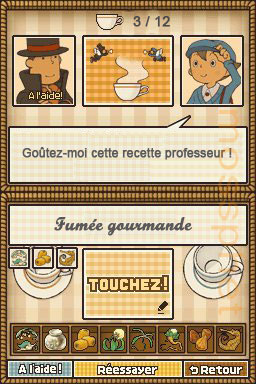 Professeur Layton et la boite de Pandore - Thé - Recette du thé Fumée gourmande